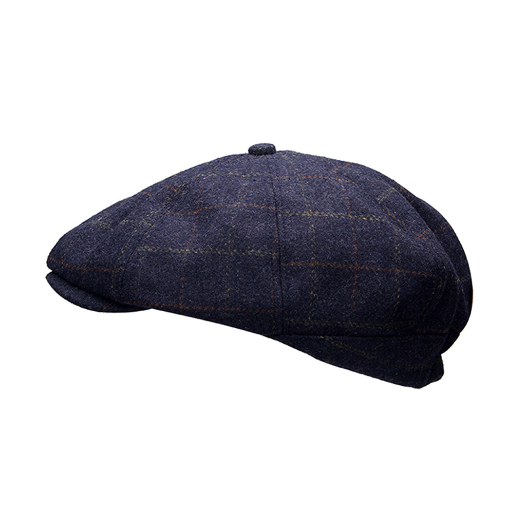 Men's Heritage Traditions Tweed Peaky B  Blue