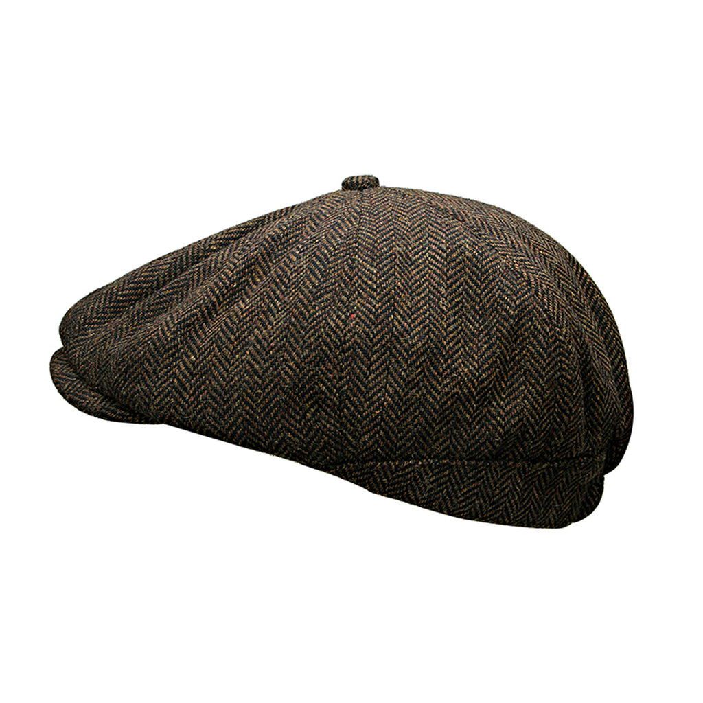 Men's Heritage Traditions Tweed Peaky B  Brown
