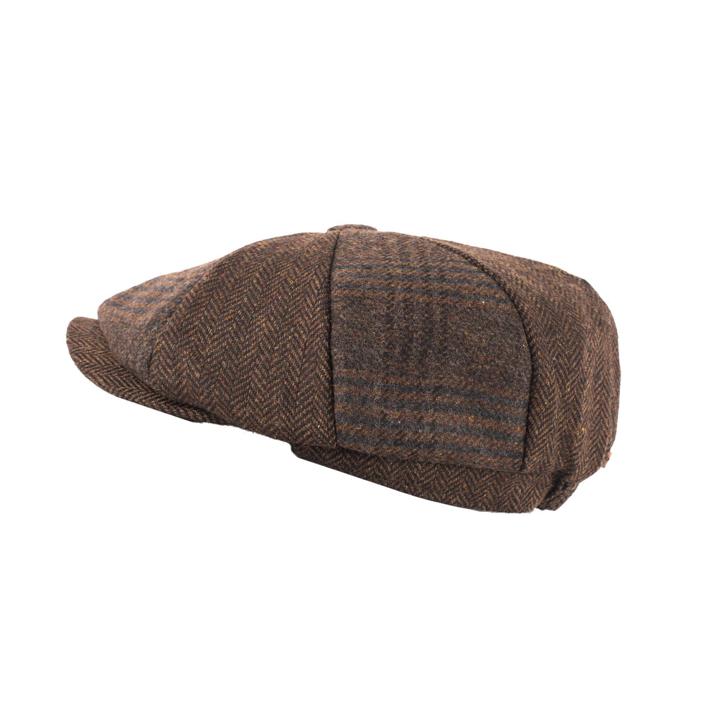 Heritage Patchwork Newsboy Cap