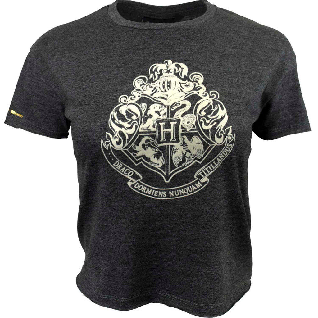 Hp Hogwarts Womens Cropped Tshirt