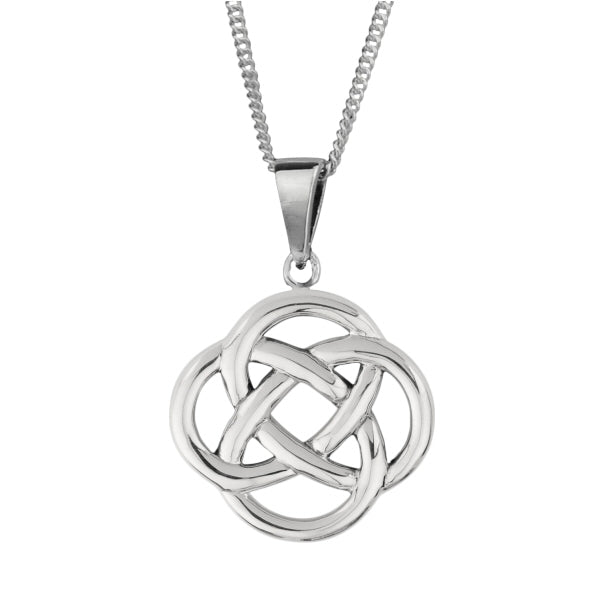 Celtic Knot Silver Pendant 0569