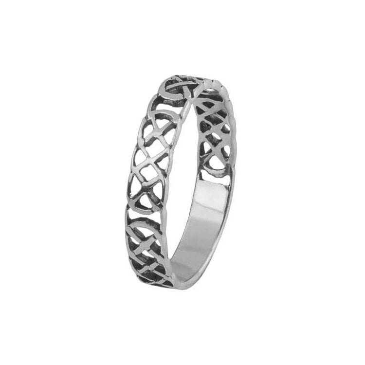 Celtic Ring Silver Plated