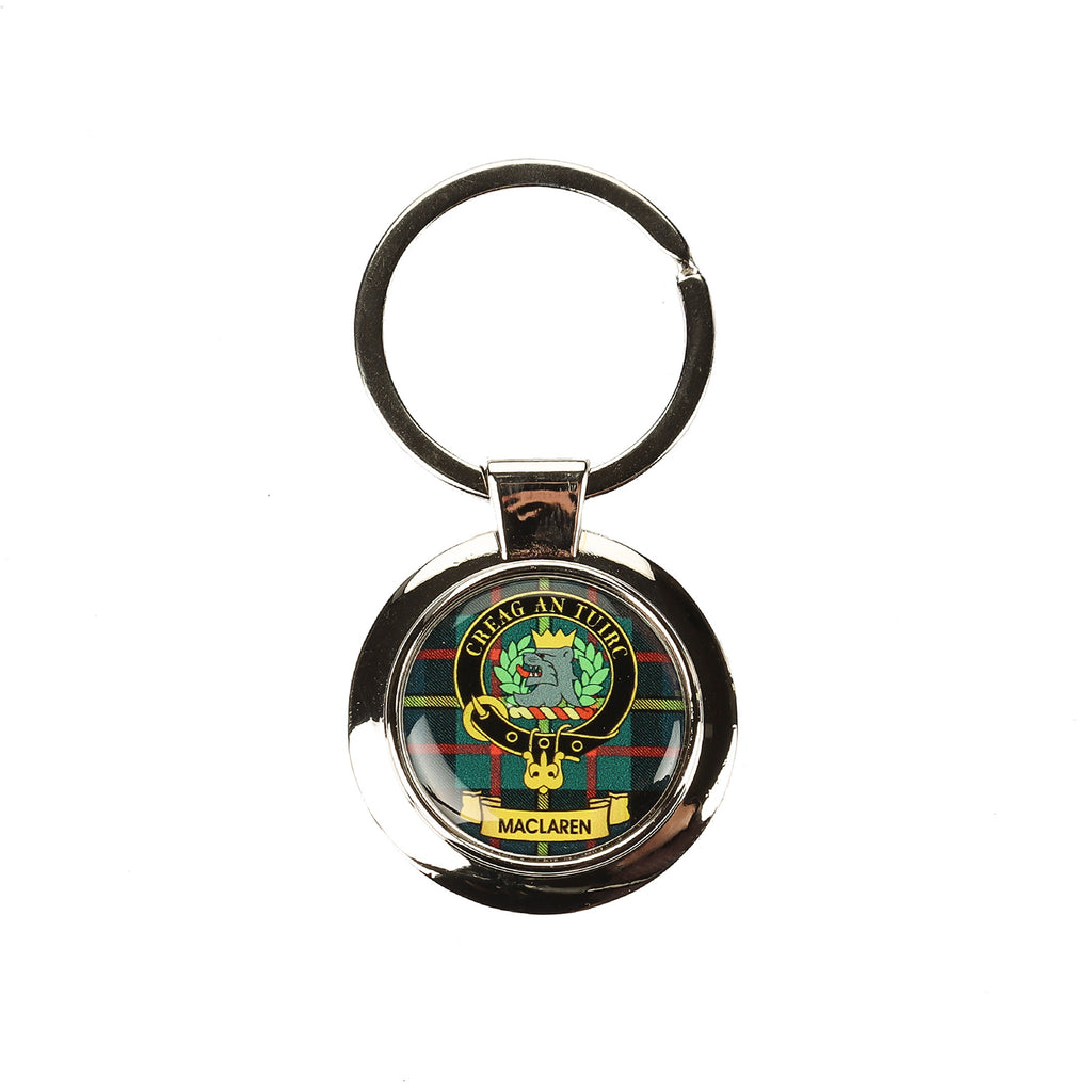 Kc Clan Key Fob Chrome Maclaren