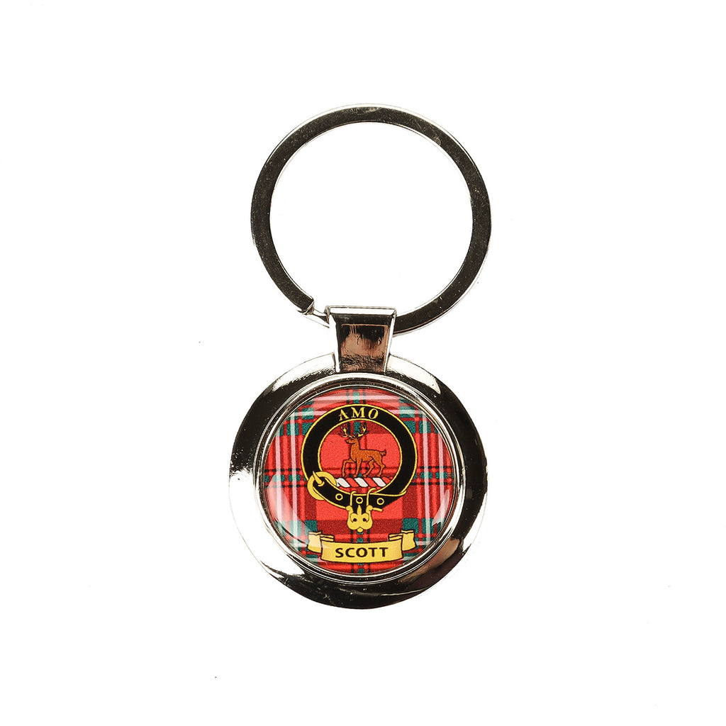 Kc Clan Key Fob Chrome Scott