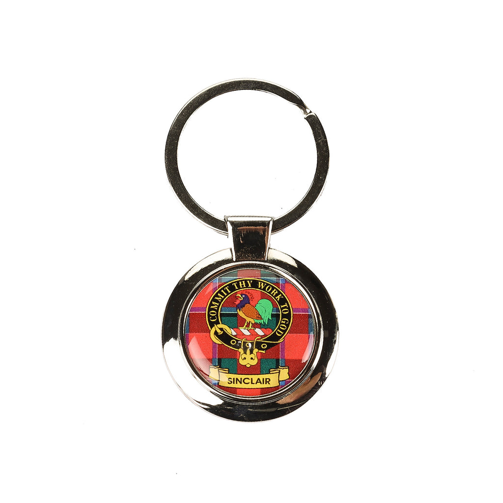 Kc Clan Key Fob Chrome Sinclair