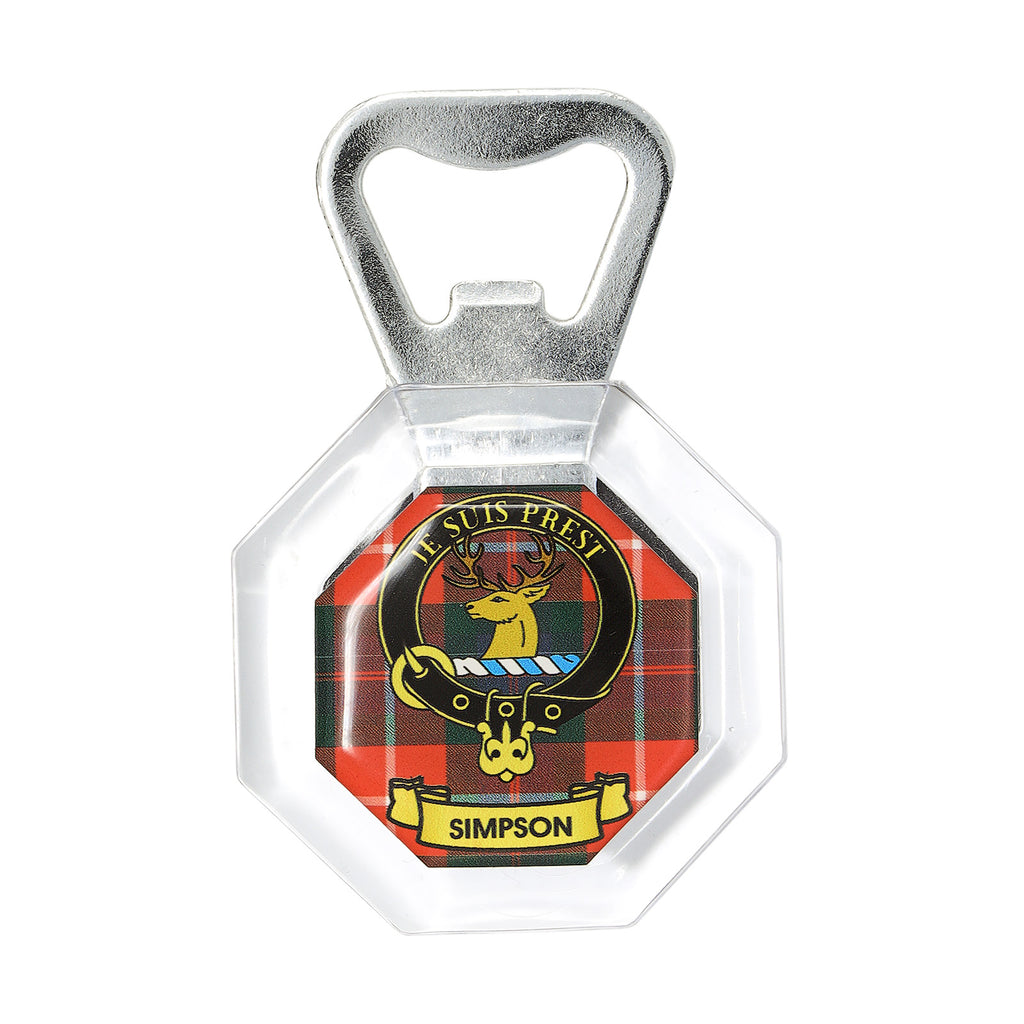 Kc Clan Bottle Opener Fridge Magnet Simpson