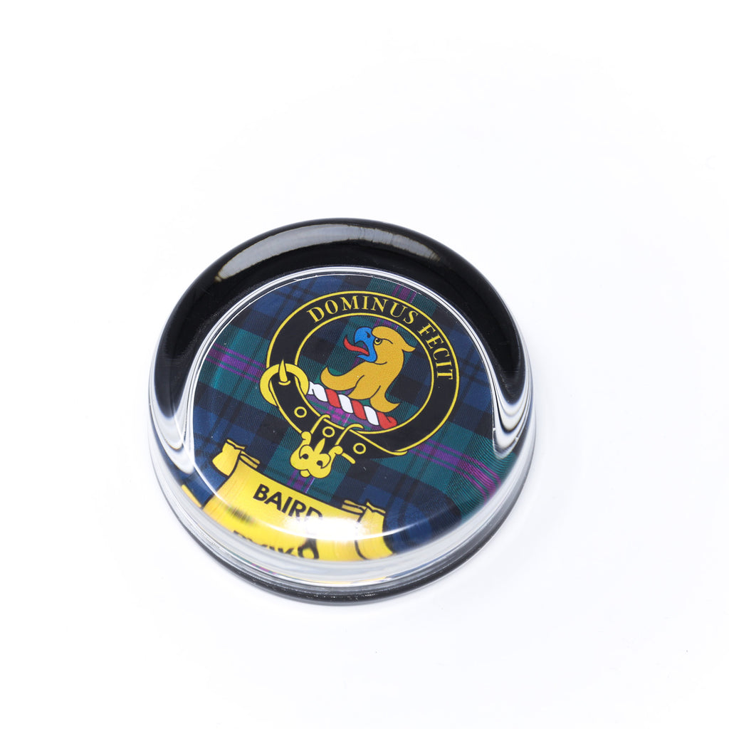 Kc Clan Paper Weight Glass Baird
