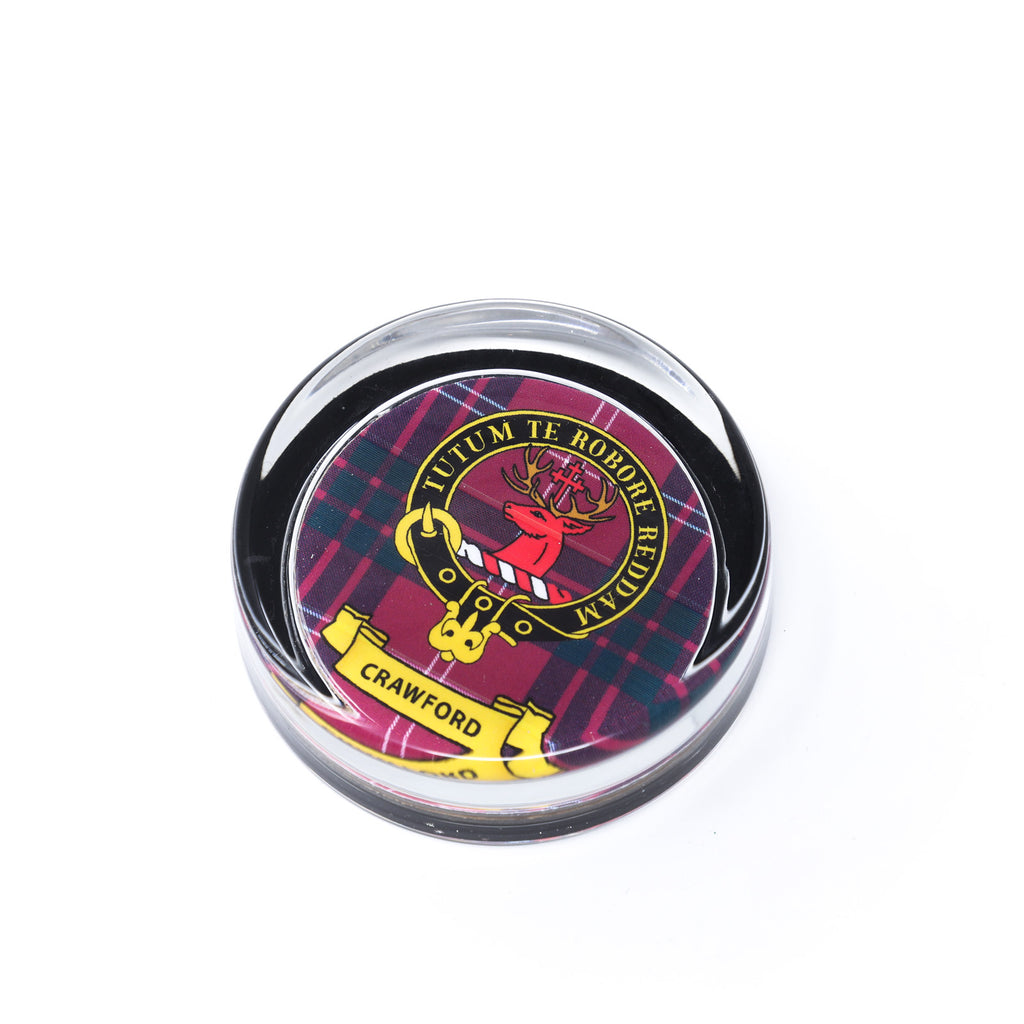 Kc Clan Paper Weight Glass Craig