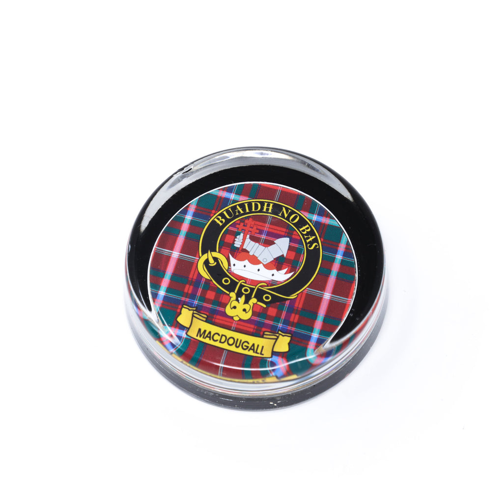 Kc Clan Paper Weight Glass Macdougall