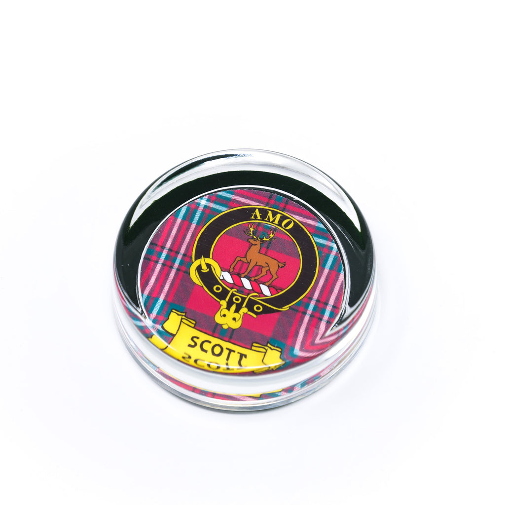 Kc Clan Paper Weight Glass Shaw