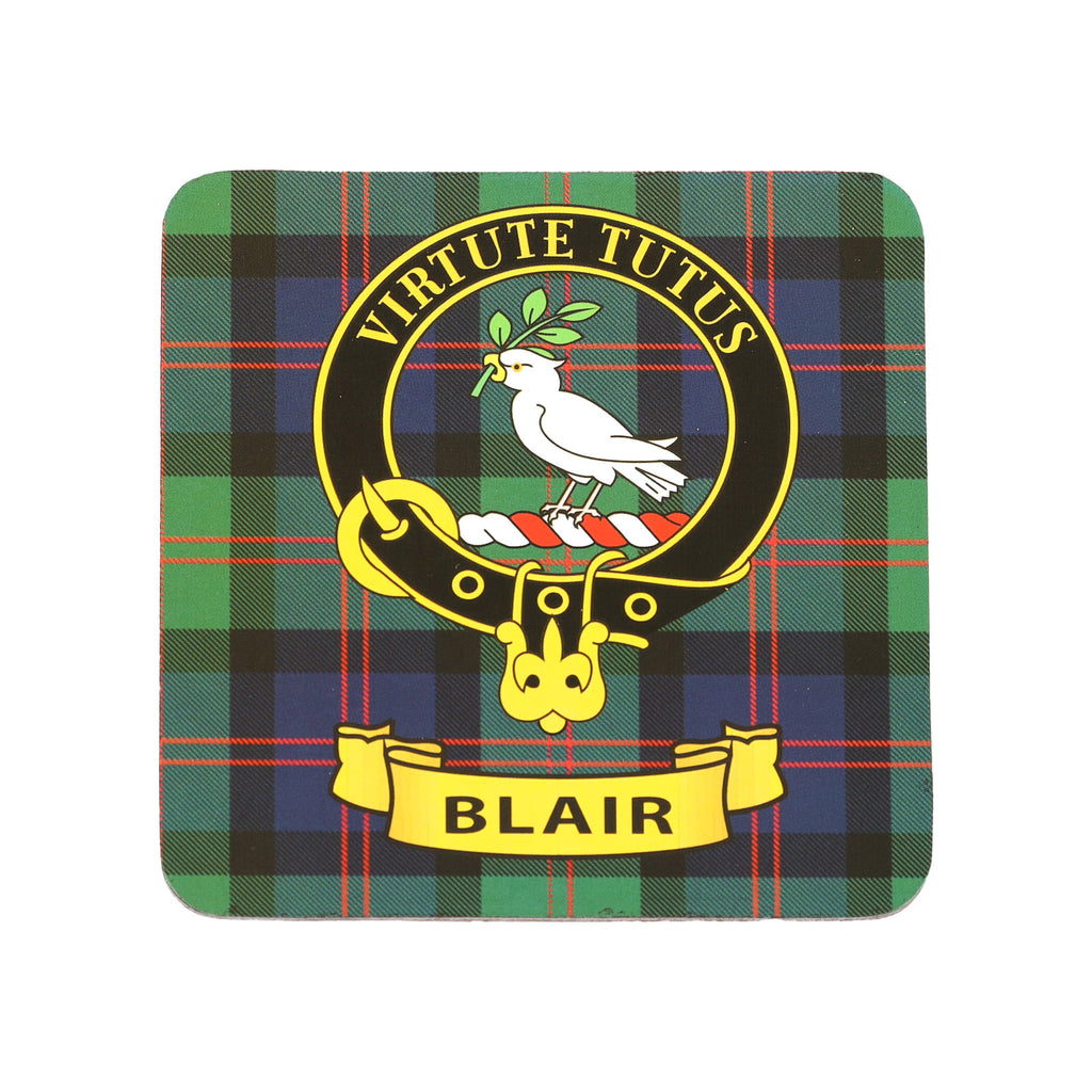 Kc Clan Square Cork Coaster Blair