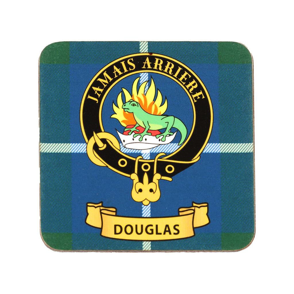 Kc Clan Square Cork Coaster Douglas
