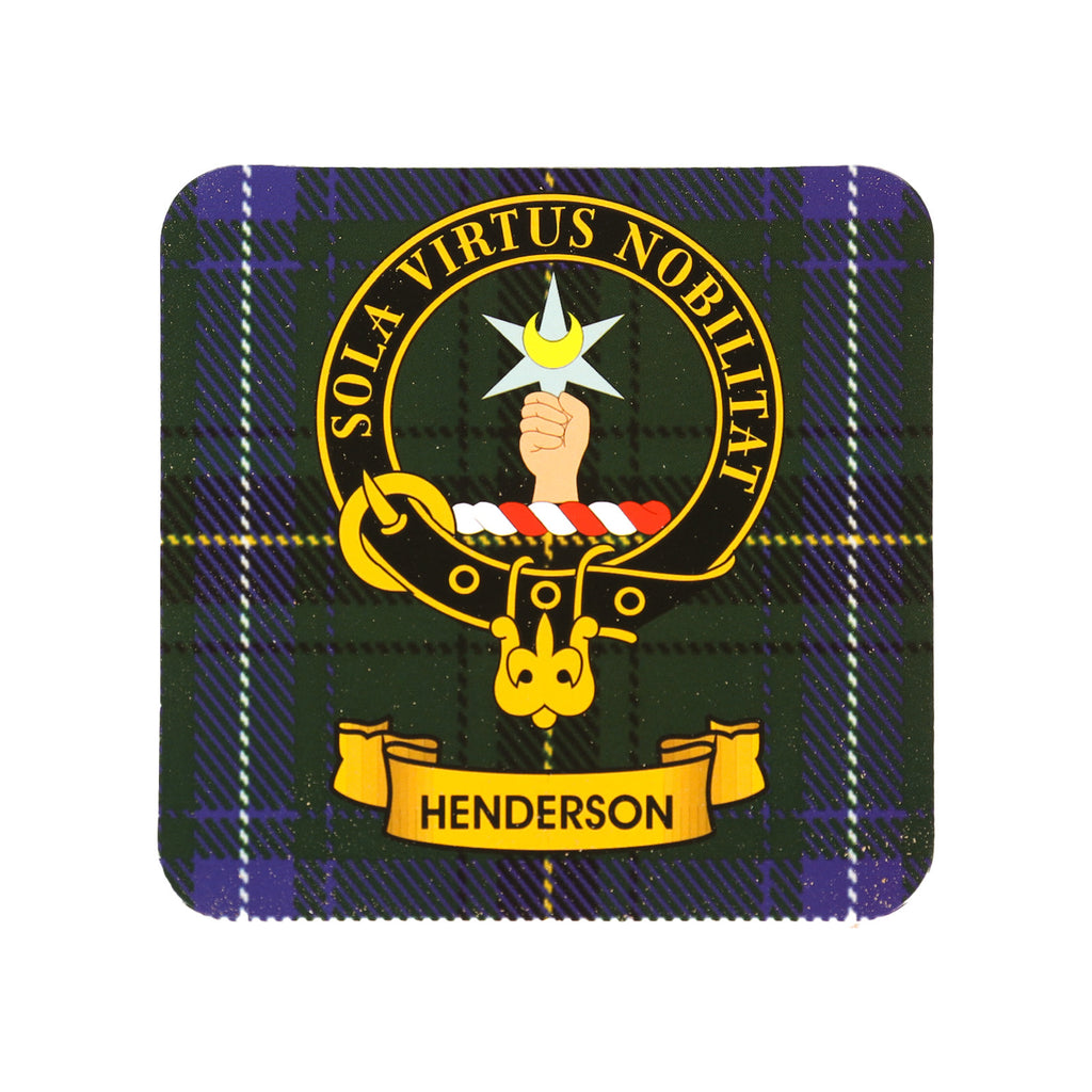 Kc Clan Square Cork Coaster Henderson