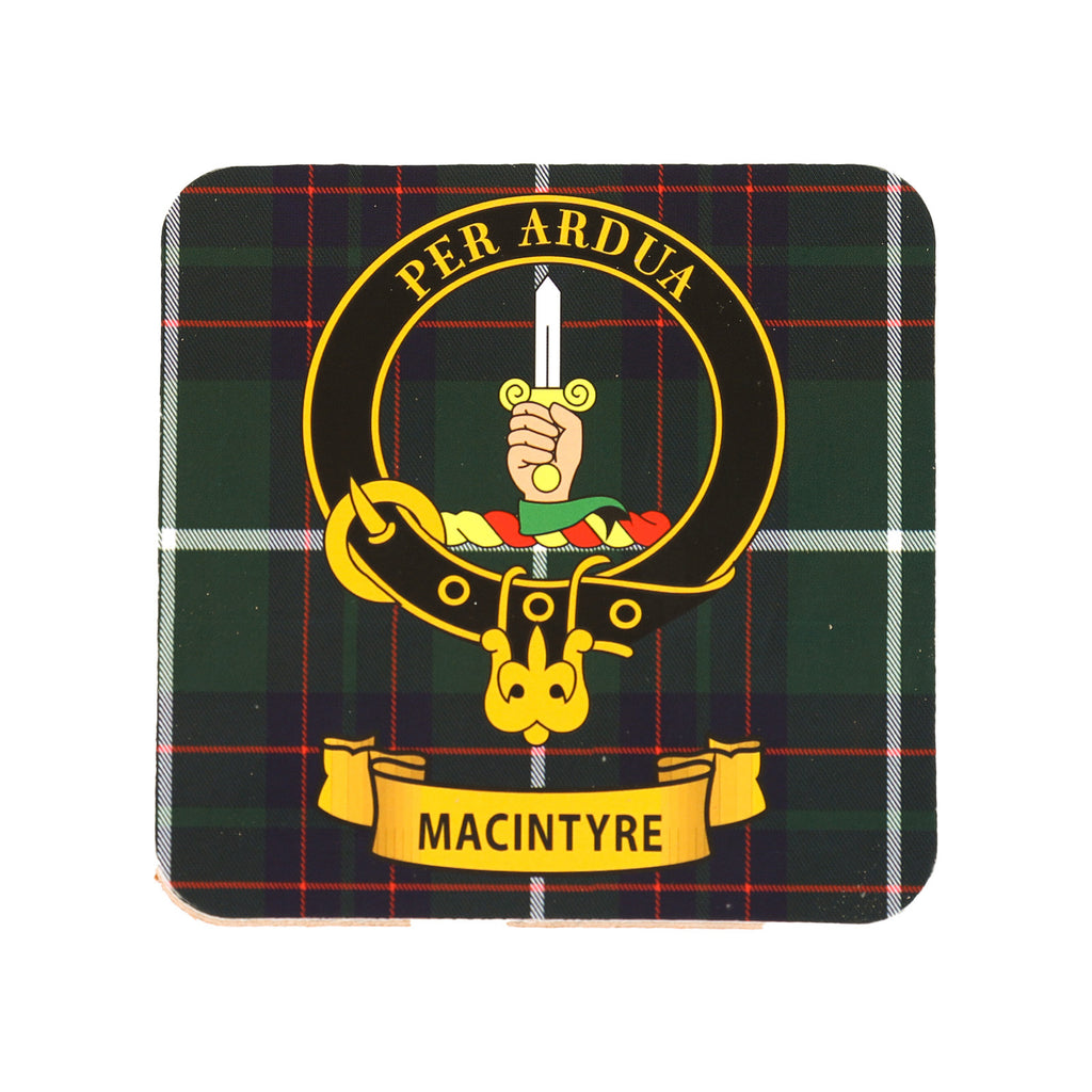 Kc Clan Square Cork Coaster Macintosh