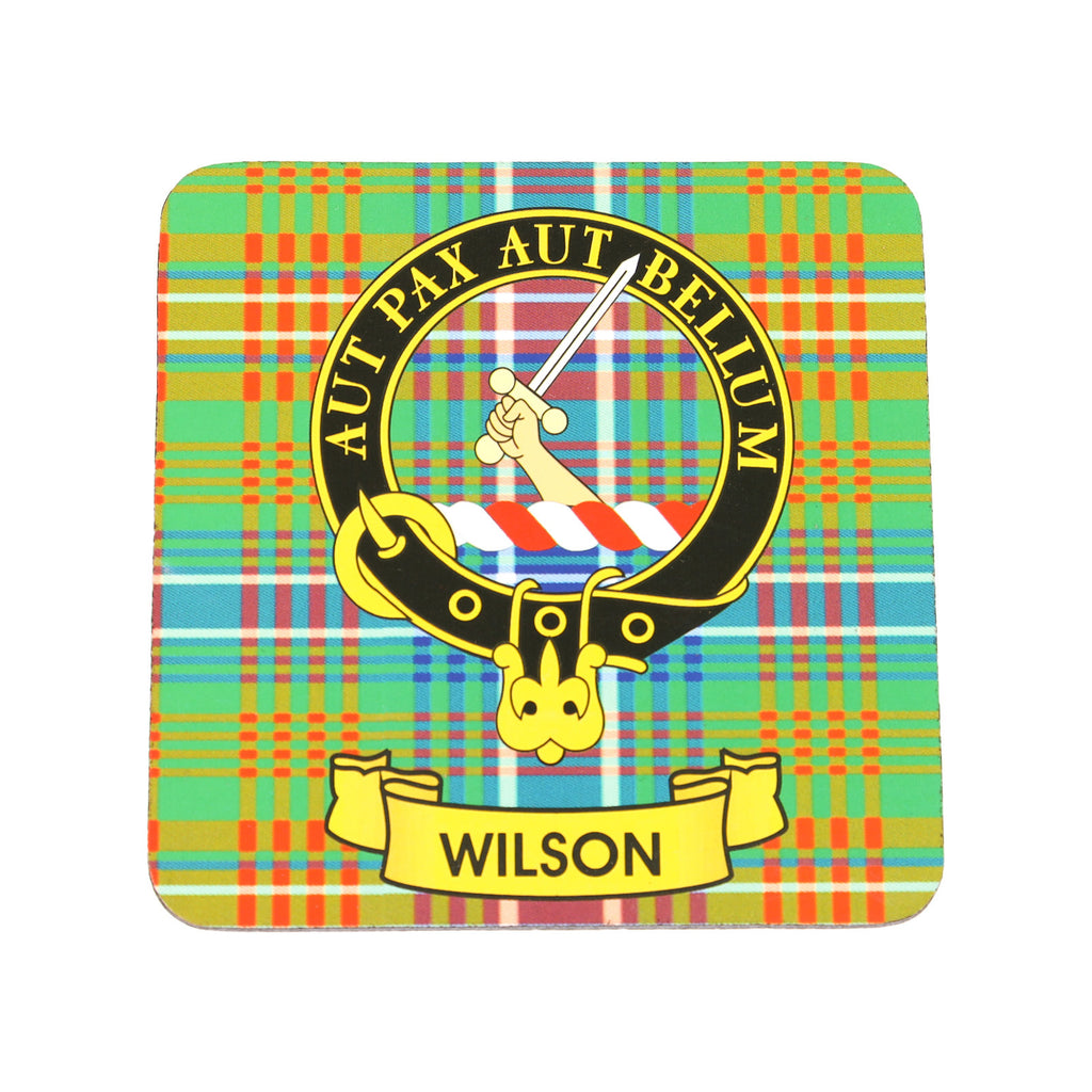 Kc Clan Square Cork Coaster Wilson