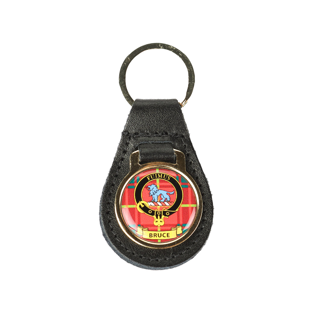 Kc Clan Leather Key Fob Bruce