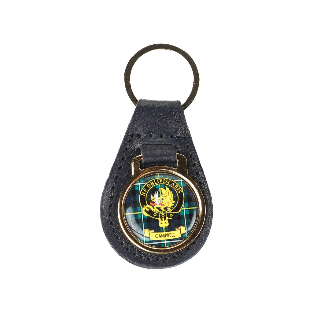 Kc Clan Leather Key Fob Campbell