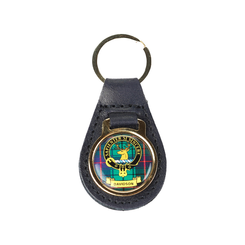 Kc Clan Leather Key Fob Davidson