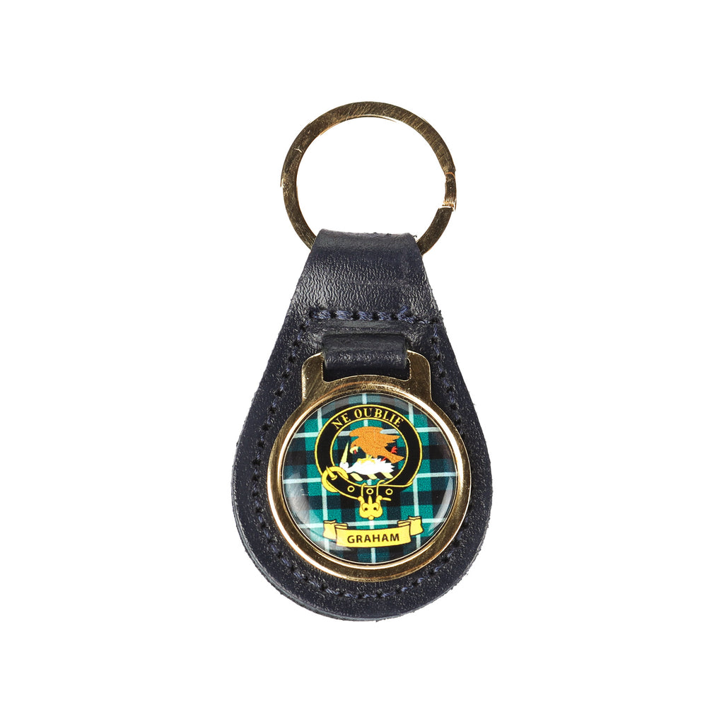 Kc Clan Leather Key Fob Graham