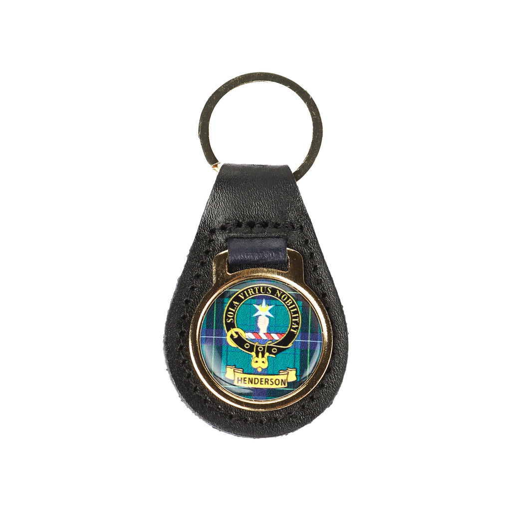 Kc Clan Leather Key Fob Henderson