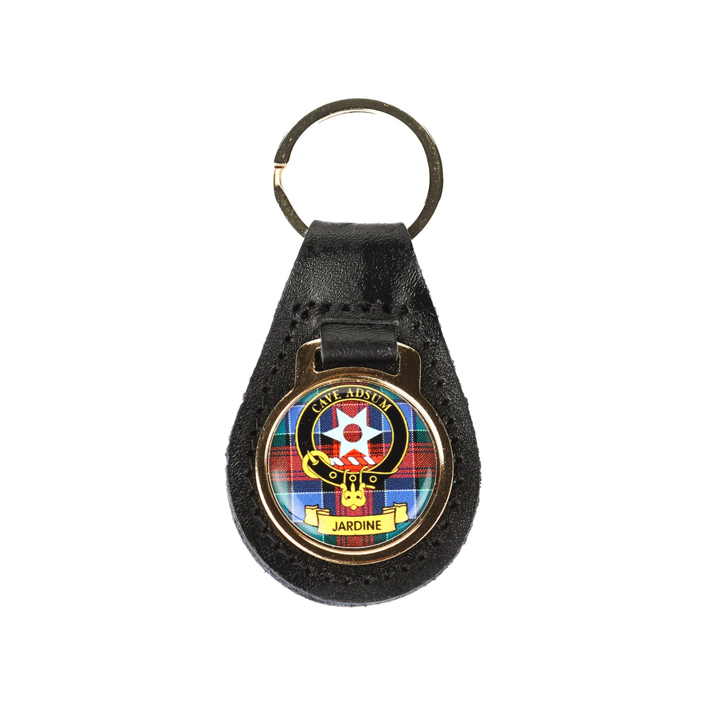 Kc Clan Leather Key Fob Jardine