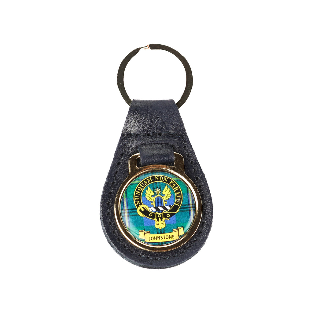 Kc Clan Leather Key Fob Johnstone