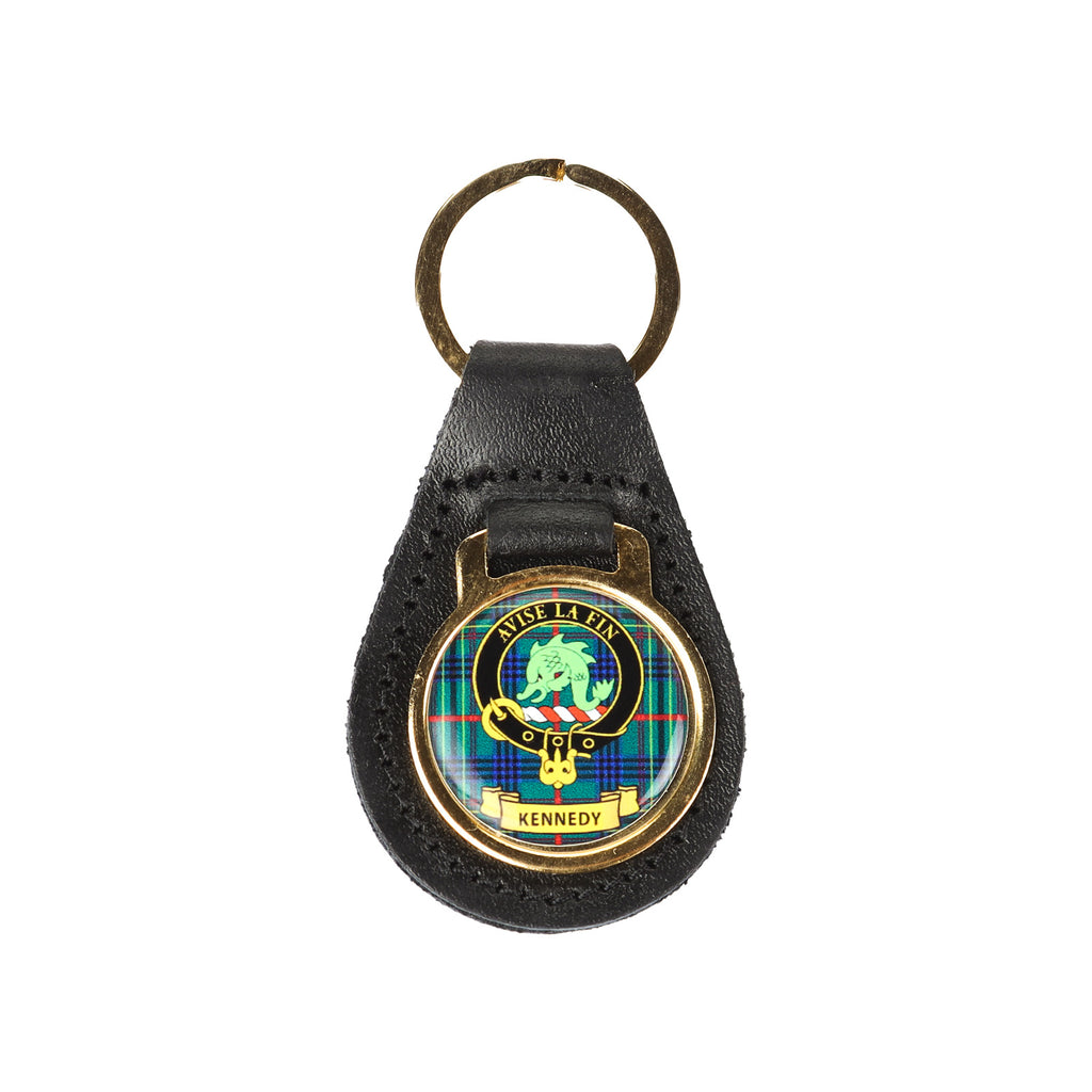 Kc Clan Leather Key Fob Kennedy