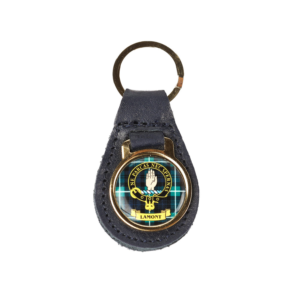 Kc Clan Leather Key Fob Lamont
