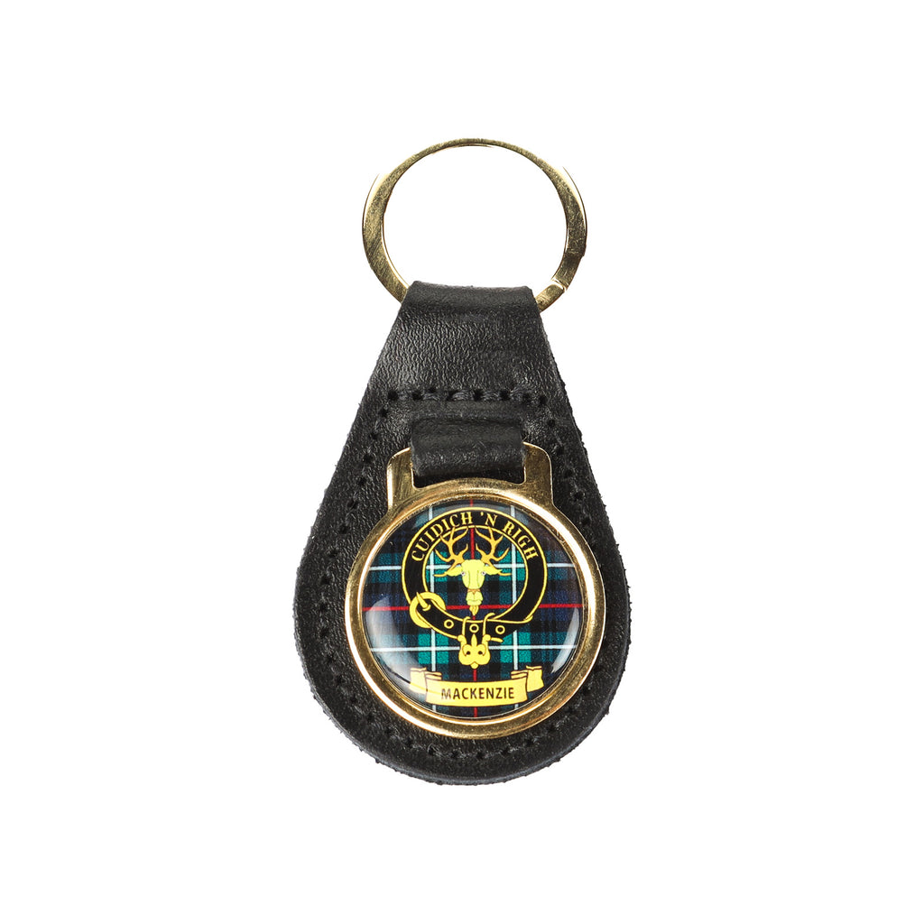 Kc Clan Leather Key Fob Mackenzie