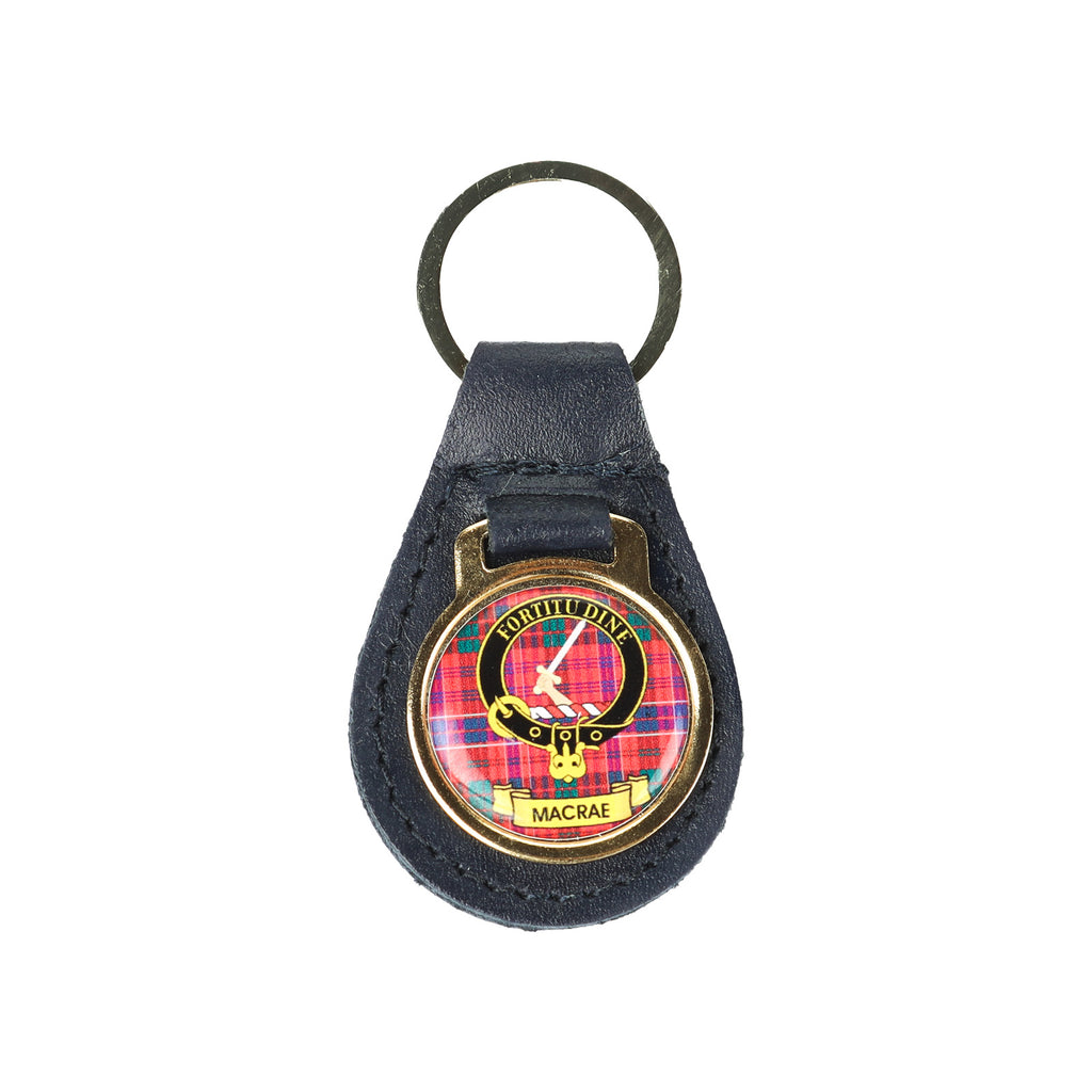 Kc Clan Leather Key Fob Macrae