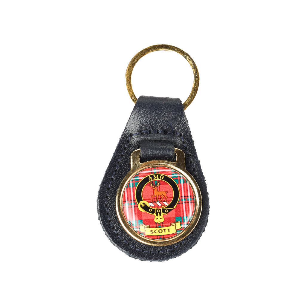 Kc Clan Leather Key Fob Scott