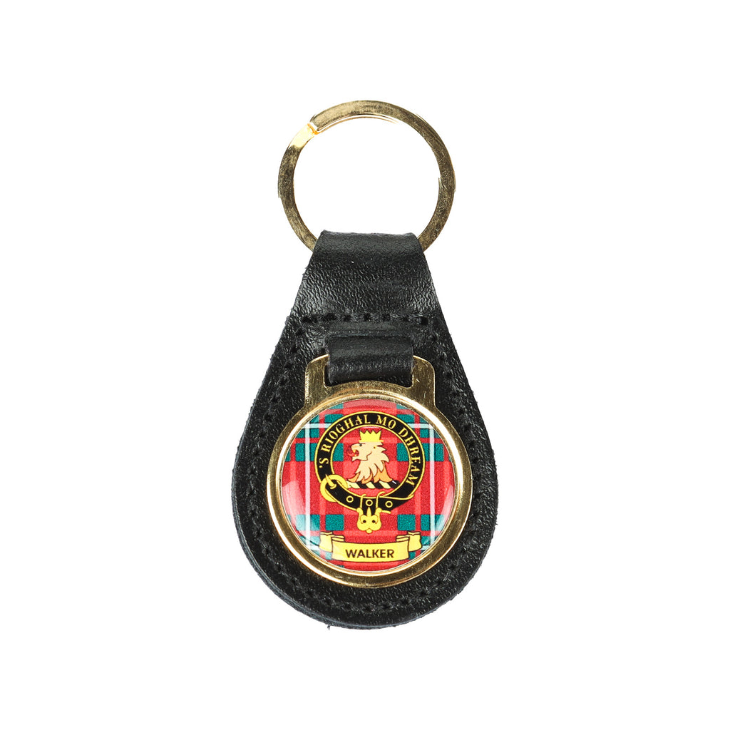 Kc Clan Leather Key Fob Walker