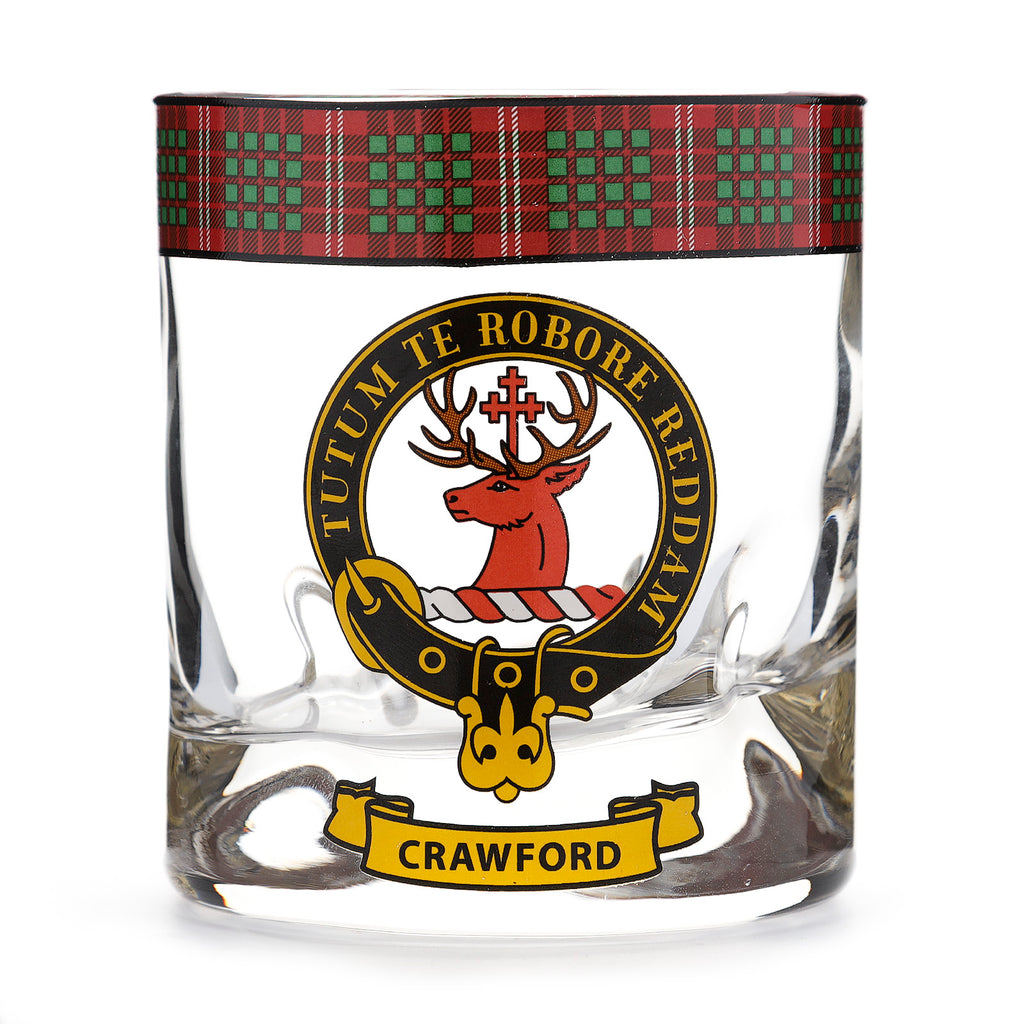 Kc Clan Whisky Glass Crawford
