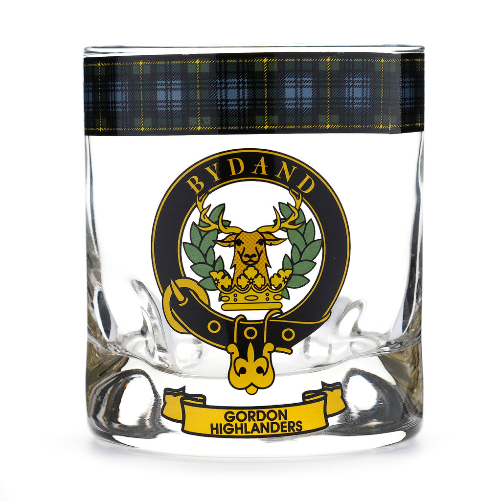Kc Clan Whisky Glass Gordon Highlanders