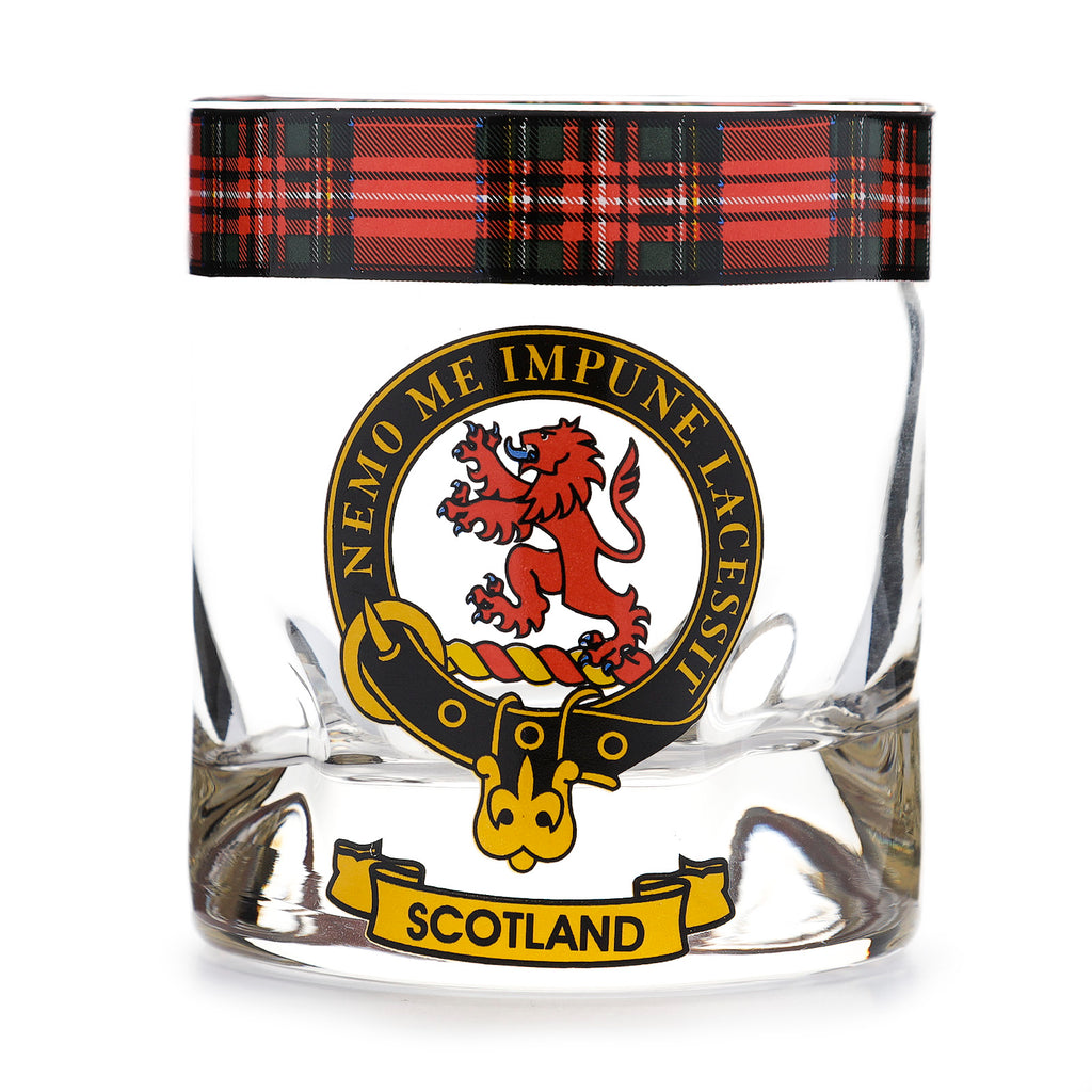 Kc Clan Whisky Glass Scotland