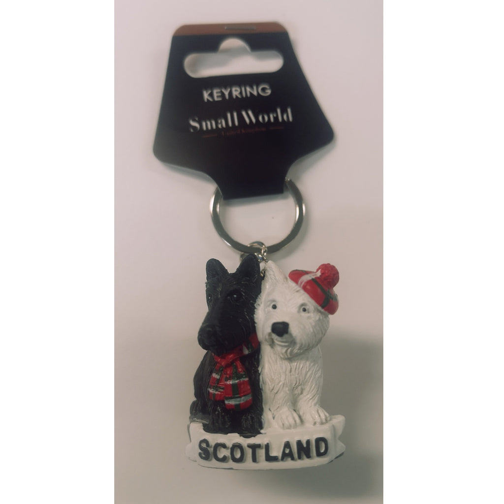 Scottie And Nessie Keyring