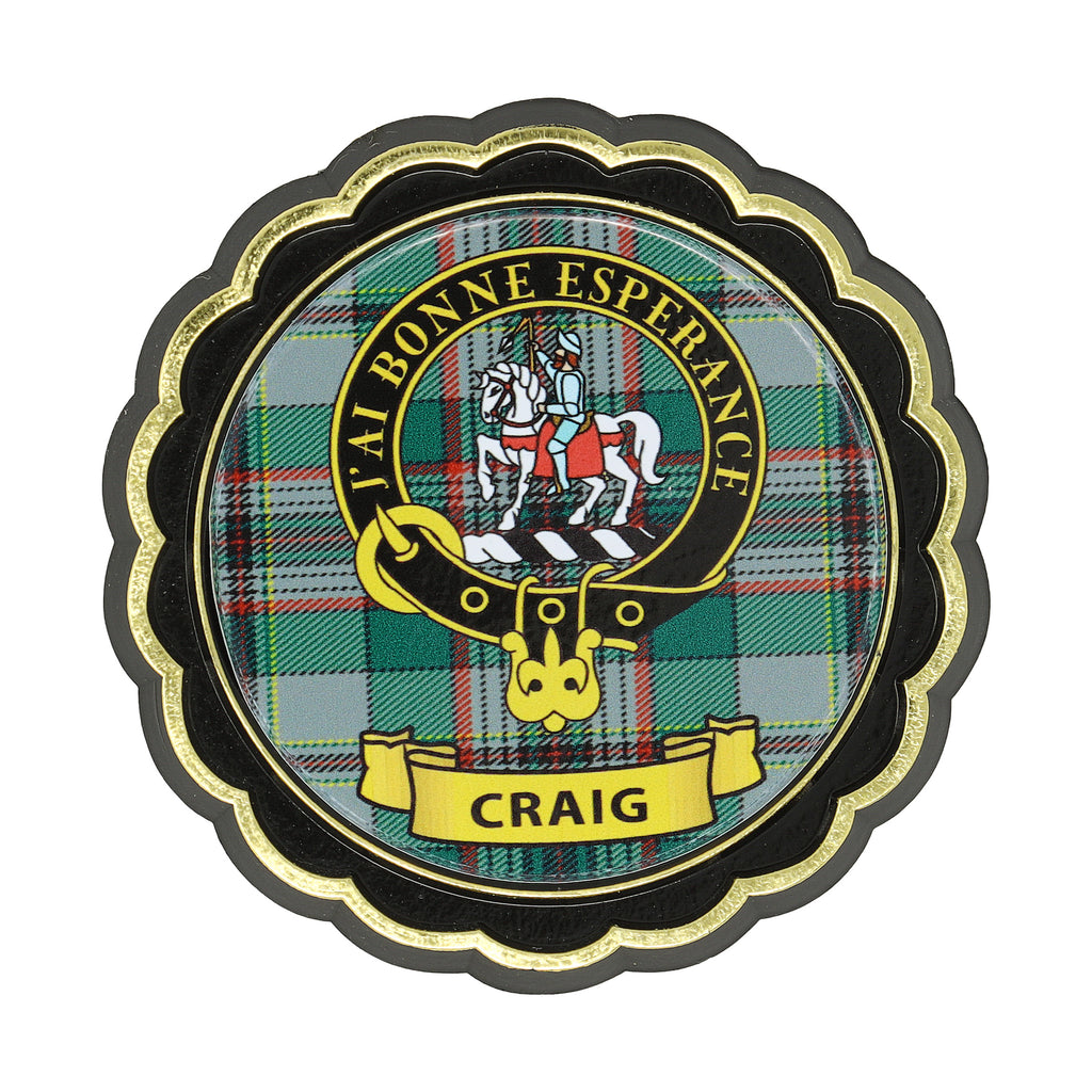 Clan Crest Fridge Magnets Craig