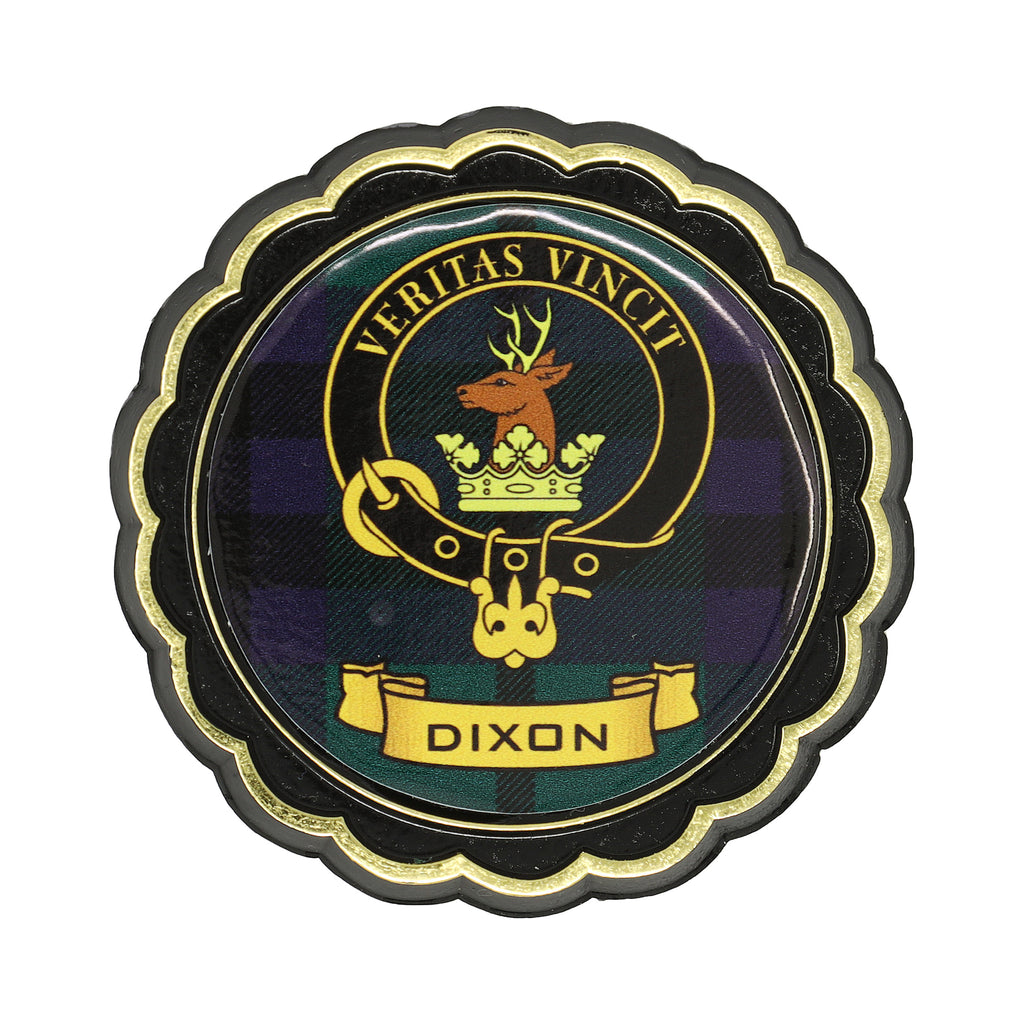 Clan Crest Fridge Magnets Dixon