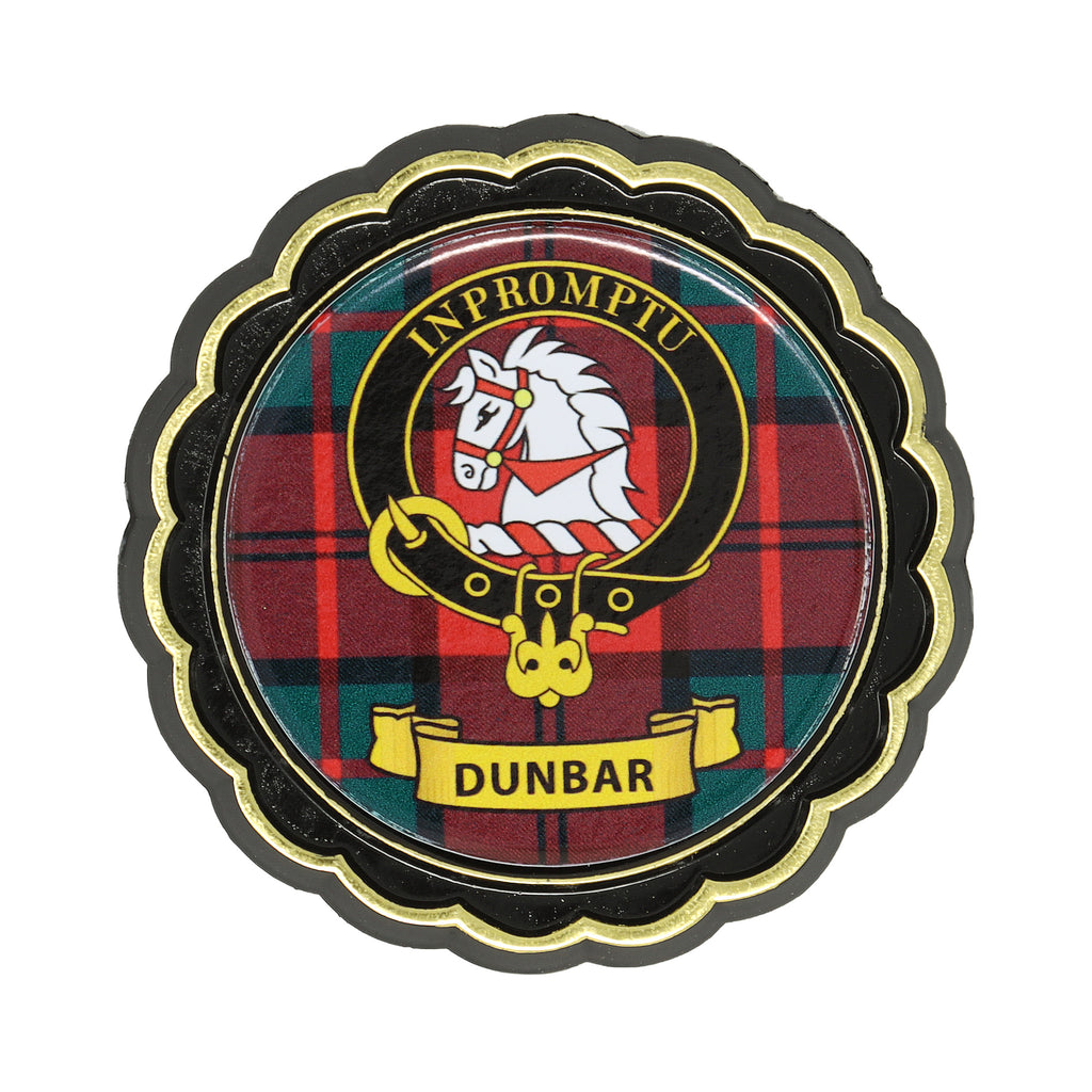 Clan Crest Fridge Magnets Dunbar