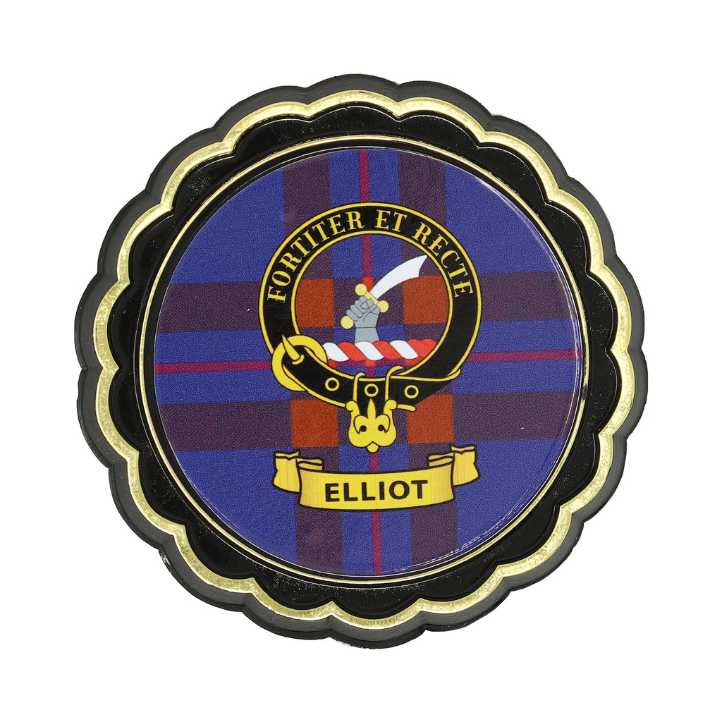 Clan Crest Fridge Magnets Elliot