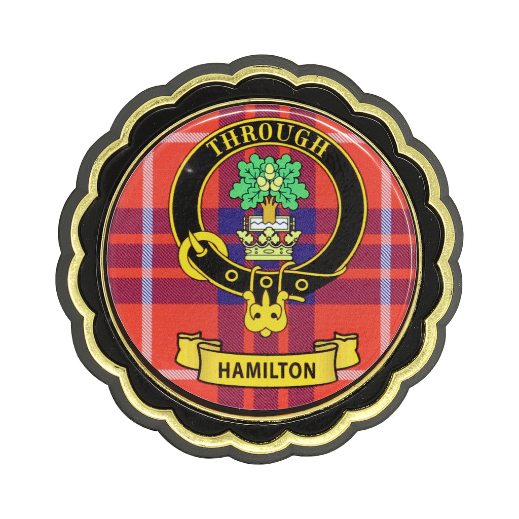Clan Crest Fridge Magnets Hamilton