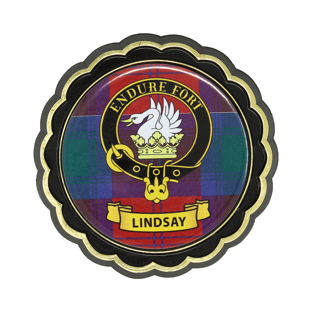 Clan Crest Fridge Magnets Lindsay