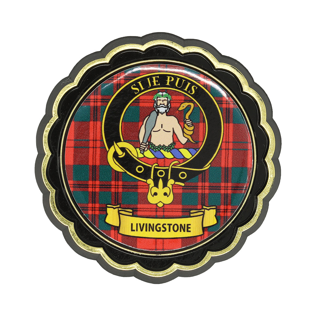 Clan Crest Fridge Magnets Livingstone