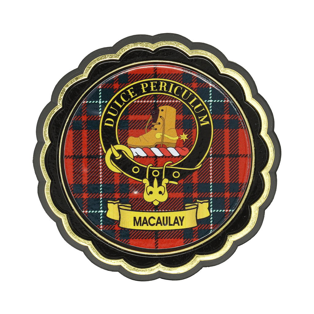 Clan Crest Fridge Magnets Macaulay