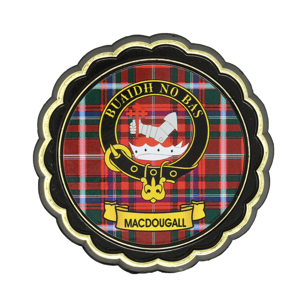 Clan Crest Fridge Magnets Macdougall
