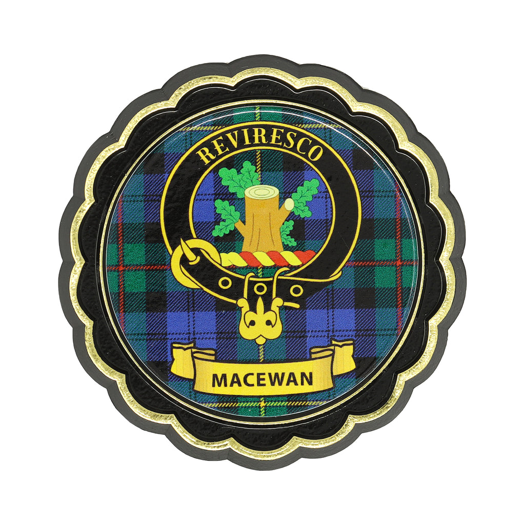 Clan Crest Fridge Magnets Macewan