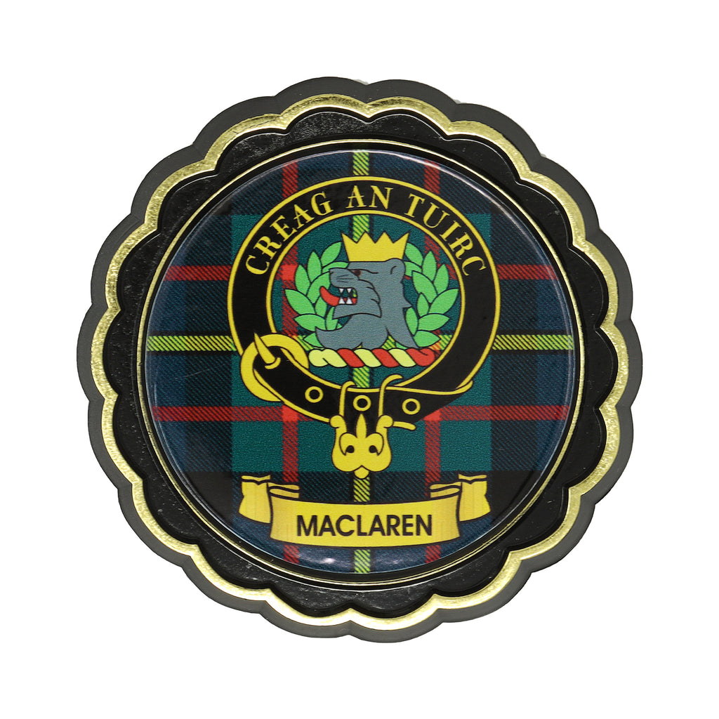 Clan Crest Fridge Magnets Maclaren
