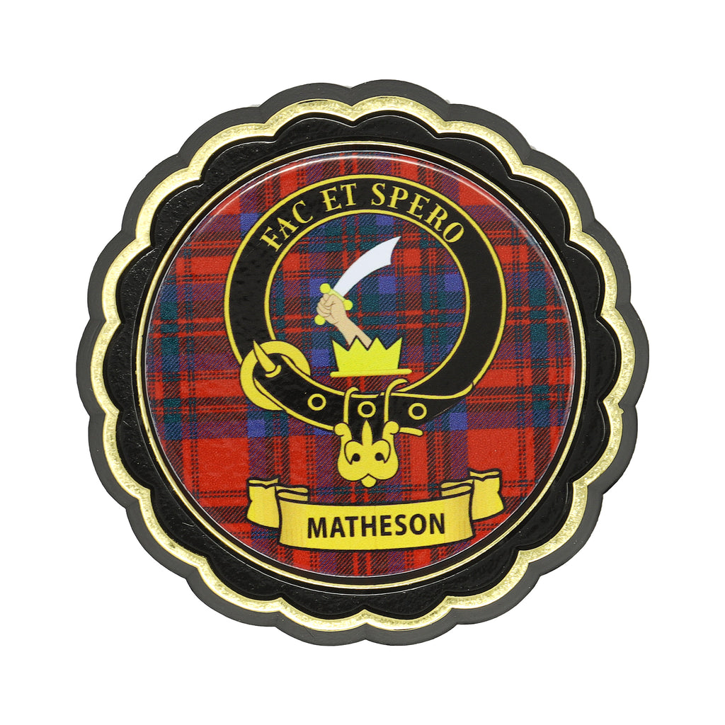 Clan Crest Fridge Magnets Matheson