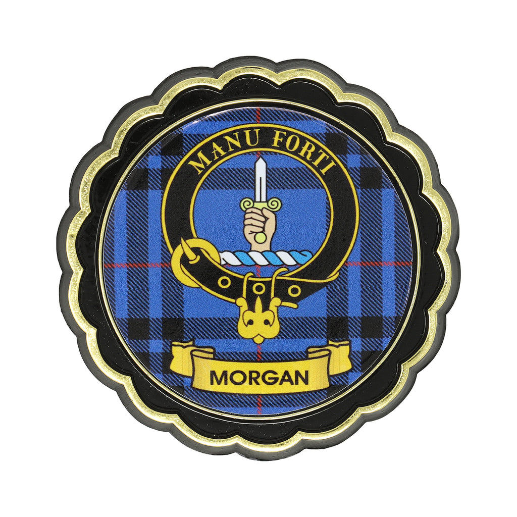 Clan Crest Fridge Magnets Morgan
