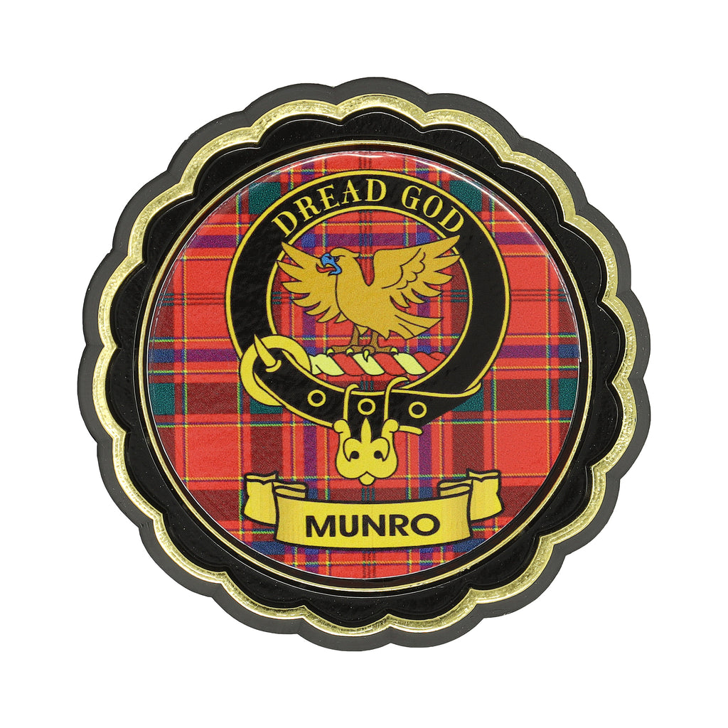 Clan Crest Fridge Magnets Munro